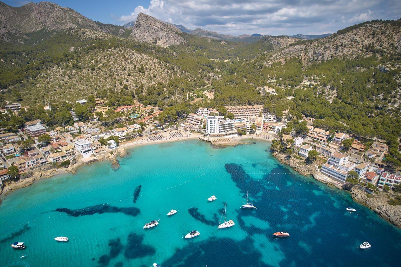 Universal Hotel Aquamarin Sant Elm Exterior foto